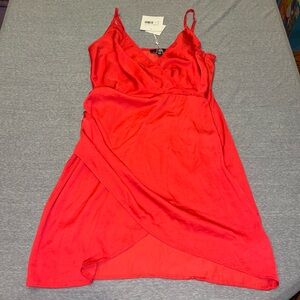 NWT Missguided red mini dress